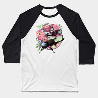 Peony flower Baseball T-Shirt